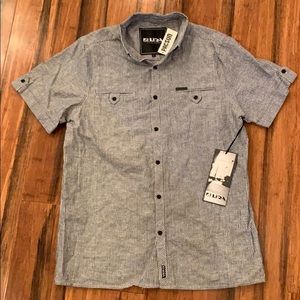 Button down short sleeve shirt
